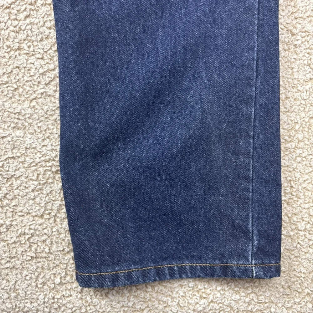 Y2K Levi's 505 Mens Jeans 38X32 Dark Wash Straight Fit Levi Strauss Co 2007